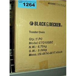 Black&Decker toaster oven