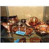 Image 1 : Shelf lot of assorted copper wares