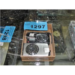 Nikon digital camera and cannon digital camera