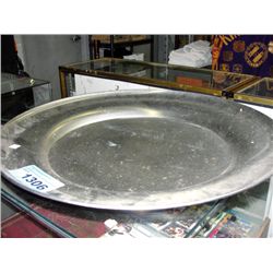 Large metal tray