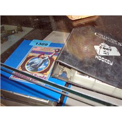 2 collectors card albums filled with trading cards