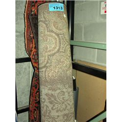 Multi colored brown area rug