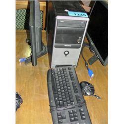 Velocity computer with acer moniter,