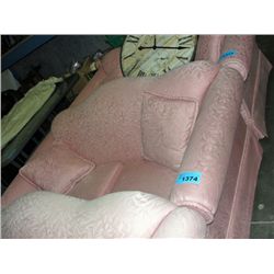 Dusty rose love seat