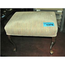 Upholstered foot stool
