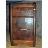 Image 1 : Vintage walnut waterfall night table