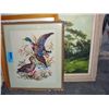 Image 1 : Shelf lot of assorted pictures, prints and art