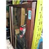 Image 1 : Wood framed mirror