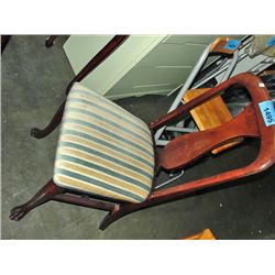 Mahogany side chair