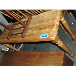 Pine sofa table