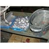 Image 1 : Shelf lot of misc plastic light prisms, 3