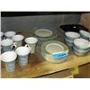 Image 1 : Coventry fine china dinnerware set, knife block