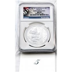 Certified M5 69 Australian Legal Tender .999 Silve