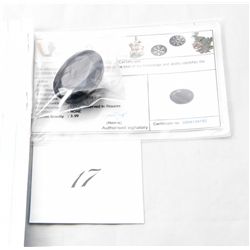 Certified 105 Carat Oval Cut Sapphire