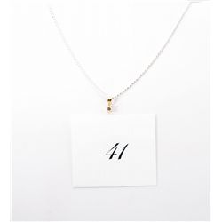 14kt Gold .15 Carat Diamond Pendant