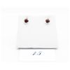 Image 1 : Brand New Garnet & Diamond Earrings