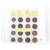 Image 1 : Collection of large pennies 1912-1942