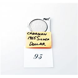 1965 canadian silver dollar