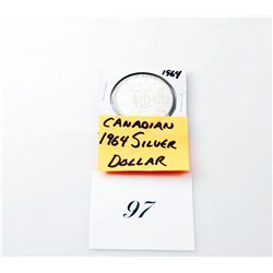 1964 canadian silver dollar