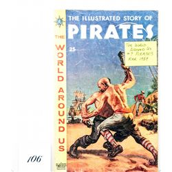 The world around us #7 pirates 1959 comic book