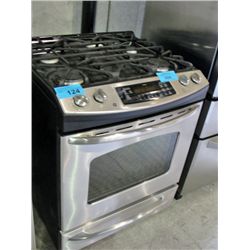 GE stainless steel gas stove