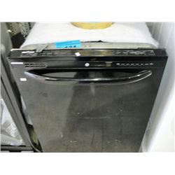 GE black front built in dishwasher