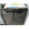 Image 1 : GE black front built in dishwasher