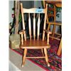 Image 1 : Childs maple rocking chair