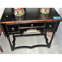 3 drawer hall table