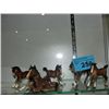 Image 1 : 5pc beswick horse figurine collection