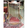 Image 1 : Victorian oak glider rocker circa 1890