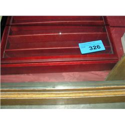 Golf ball display case