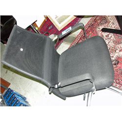 Black mesh office chair