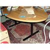 Image 1 : Oval double pedastol office table