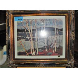 Elegantly framed limited edition signed and