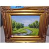 Image 1 : Guild framed original oil on canvas painting