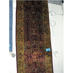 approx 2F by 8F wool runner