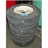 Image 1 : Set of 4 BF goodrich P235/75 R15 with chevrolet