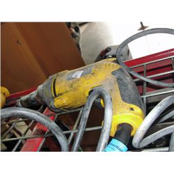 Dewault electric drywall drill