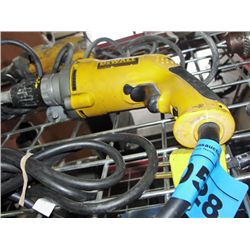 Dewault electric drywall drill