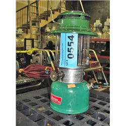 Green coleman lantern