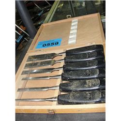 Sandvix made in sweden 6pc chisel set