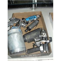 Lot of 5 assorted air tools