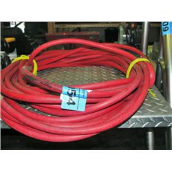 Red airline hose
