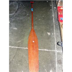 Wooden paddle