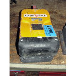 Industrial foot pedal control