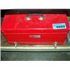 Image 1 : Sears craftsman red metal toolbox and contents