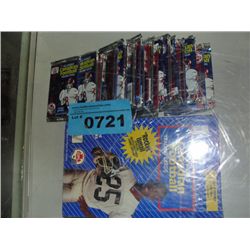 Lot of pro football collectors cards