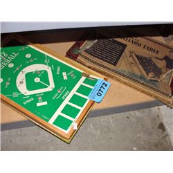 Vintage Whiz baseball and a vintage pocket