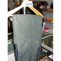 2 pairs of green military pants